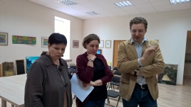 Vertinimo komisija: LŽS pirmininkas Dainius Radzevičius, Lietuvos dailininkų sąjungos narės ir Lietuvos edukologijos universiteto dėstytojos - menotyrininkė Rita Mikučionytė, tapybos dėstytoja, menininkė Kunigunda Dineikaitė